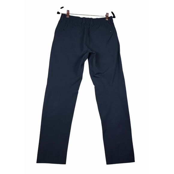 Uniqlo EZY Active Pants Men’s Small 27-30 Navy Quick Dry Ultra Stretch Trousers - Picture 2 of 10